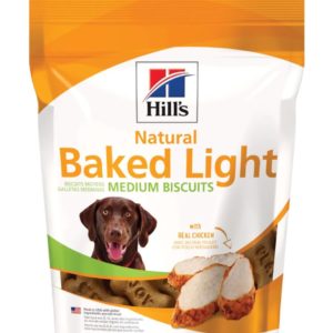 Hill's Science Diet Baked Light Biscuits Medium Dog Treat - Chicken